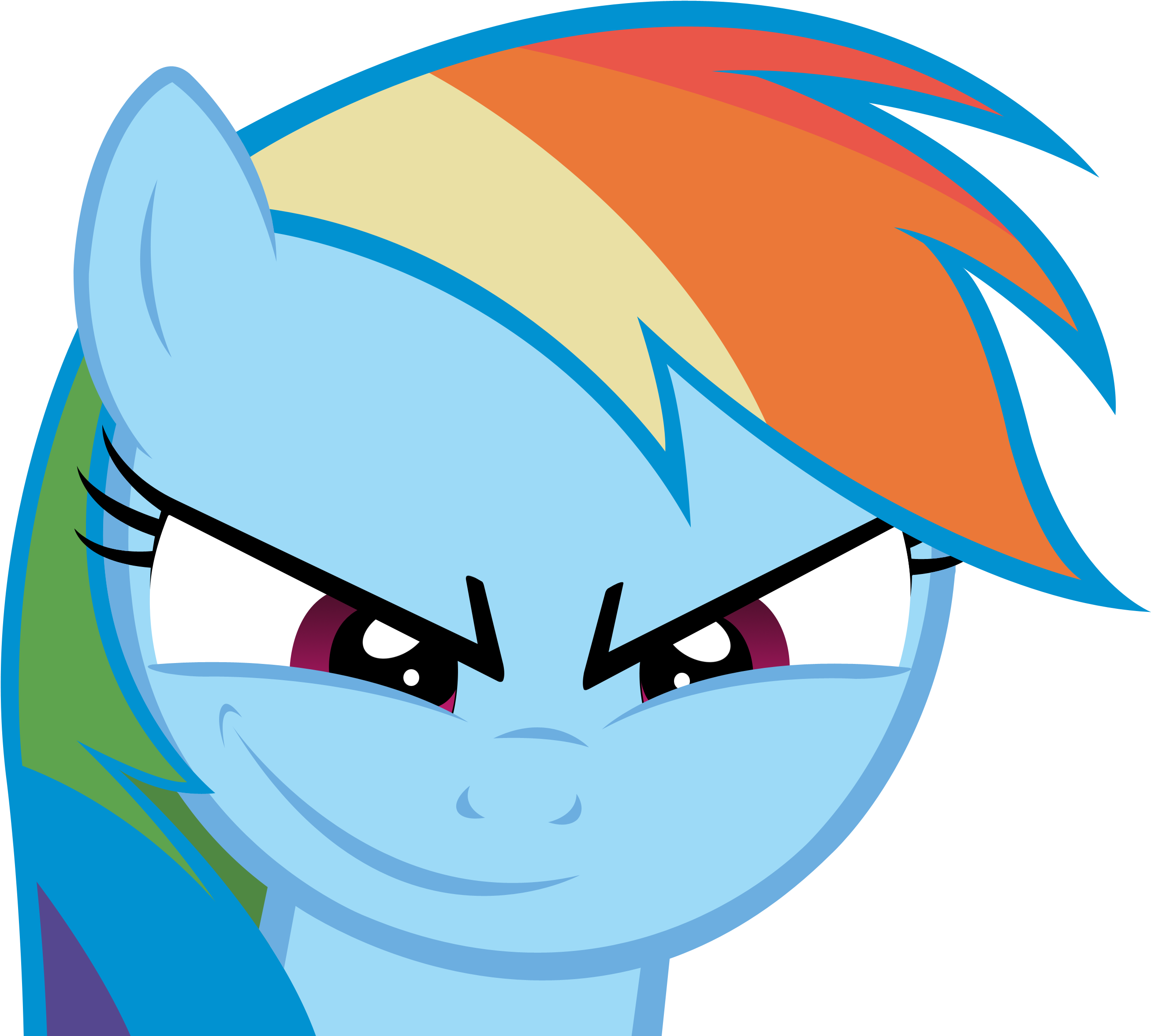 Taste The Rainbow - Cartoon (2675x2383), Png Download