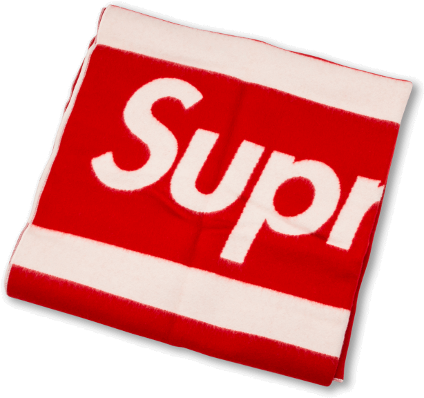 Supreme Faribault Box Logo Blanket One Size Shoes Red (1000x600), Png Download