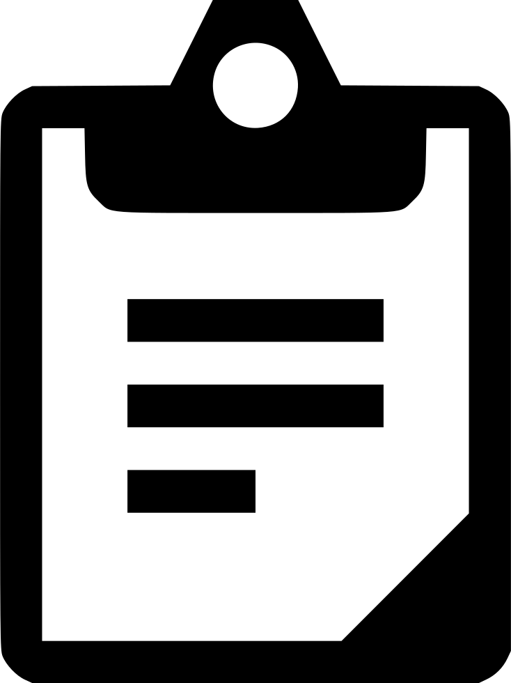 Png File Svg - Task Icon (734x980), Png Download