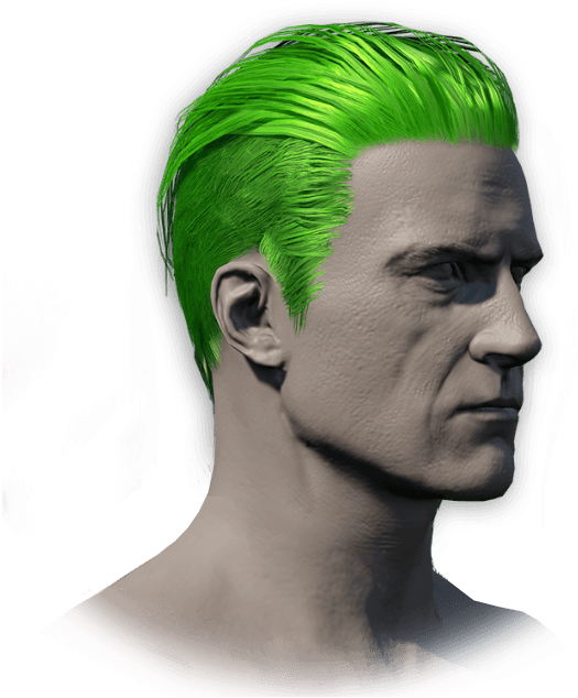 The - Прическа Джокера (720x720), Png Download