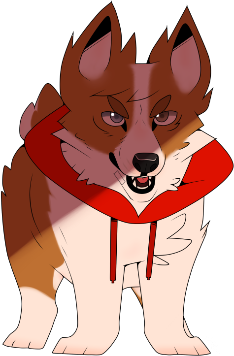 Commie Corgi - Corgi Tord (500x750), Png Download