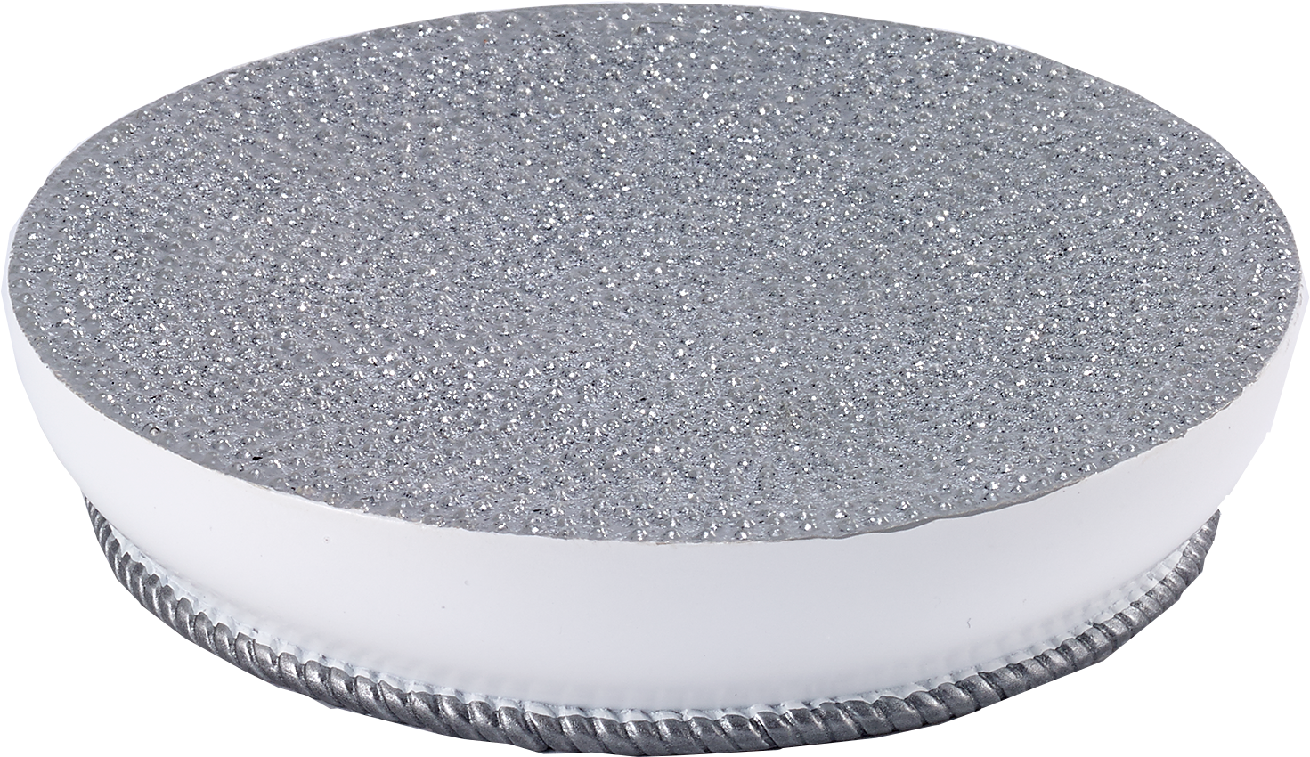White - Avanti Dotted Circle Soap Dish - Blue 13870c (1800x1800), Png Download