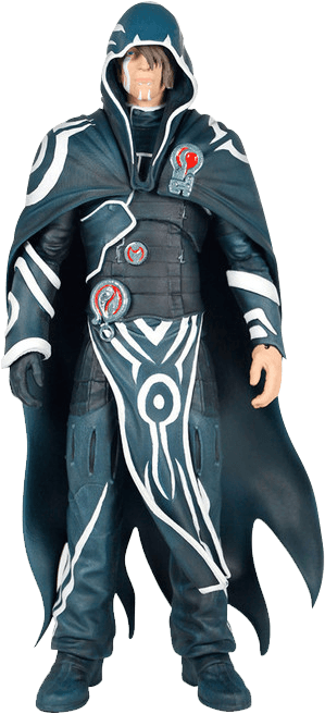Magic The Gathering Jace Beleren Legacy Figure - Jace Beleren Action Figure (673x673), Png Download