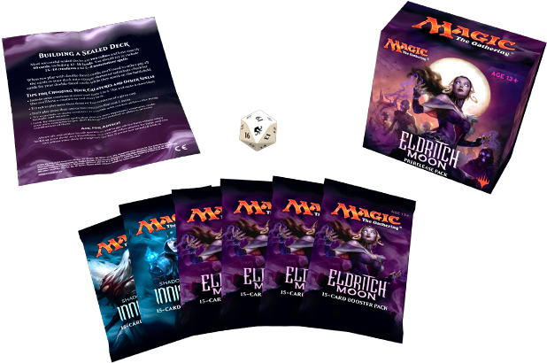 Pre-release Kit For Magic - Mtg: Eldritch Moon Pre-release Pack (magic The Ga (750x450), Png Download