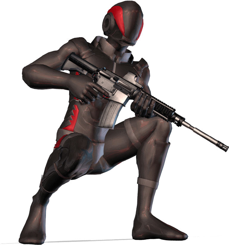 [bip] Rifle Pro - Assault Rifle (864x864), Png Download
