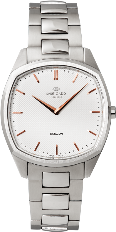 Octagon / Steel / White - Tissot 1853 Pr 100 (800x800), Png Download