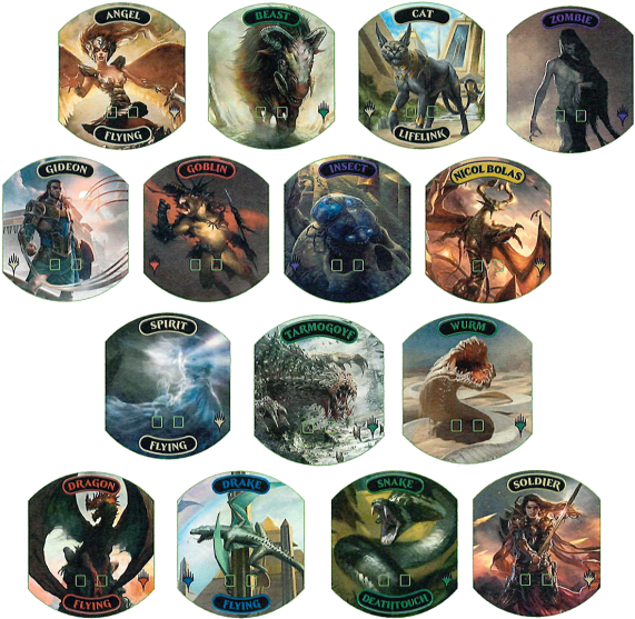 The Gathering Relic Tokens - Relic Tokens Legendary Collection (600x600), Png Download