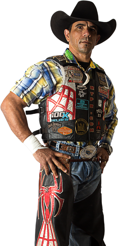 Robson Aragão - Robson Aragao Bull Rider (391x800), Png Download