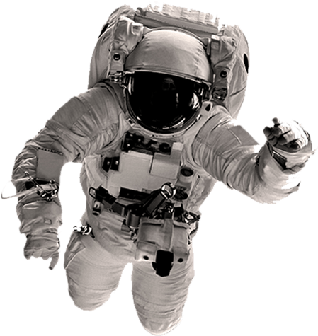 Pure Aire - Astronaut In Space (760x760), Png Download