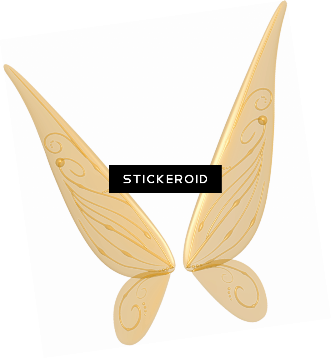 Tinker Bell Wings - Illustration (1059x1146), Png Download