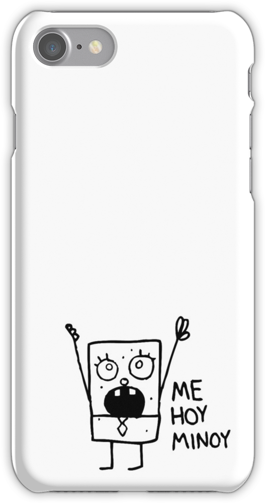 Doodlebob Iphone 7 Snap Case - Billie Eilish Phone Cases (750x1000), Png Download