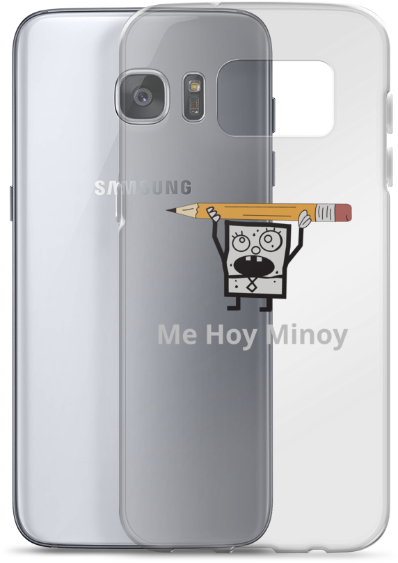 Doodlebob Samsung Case Simpsons Tshirt - Samsung Galaxy (1000x1000), Png Download