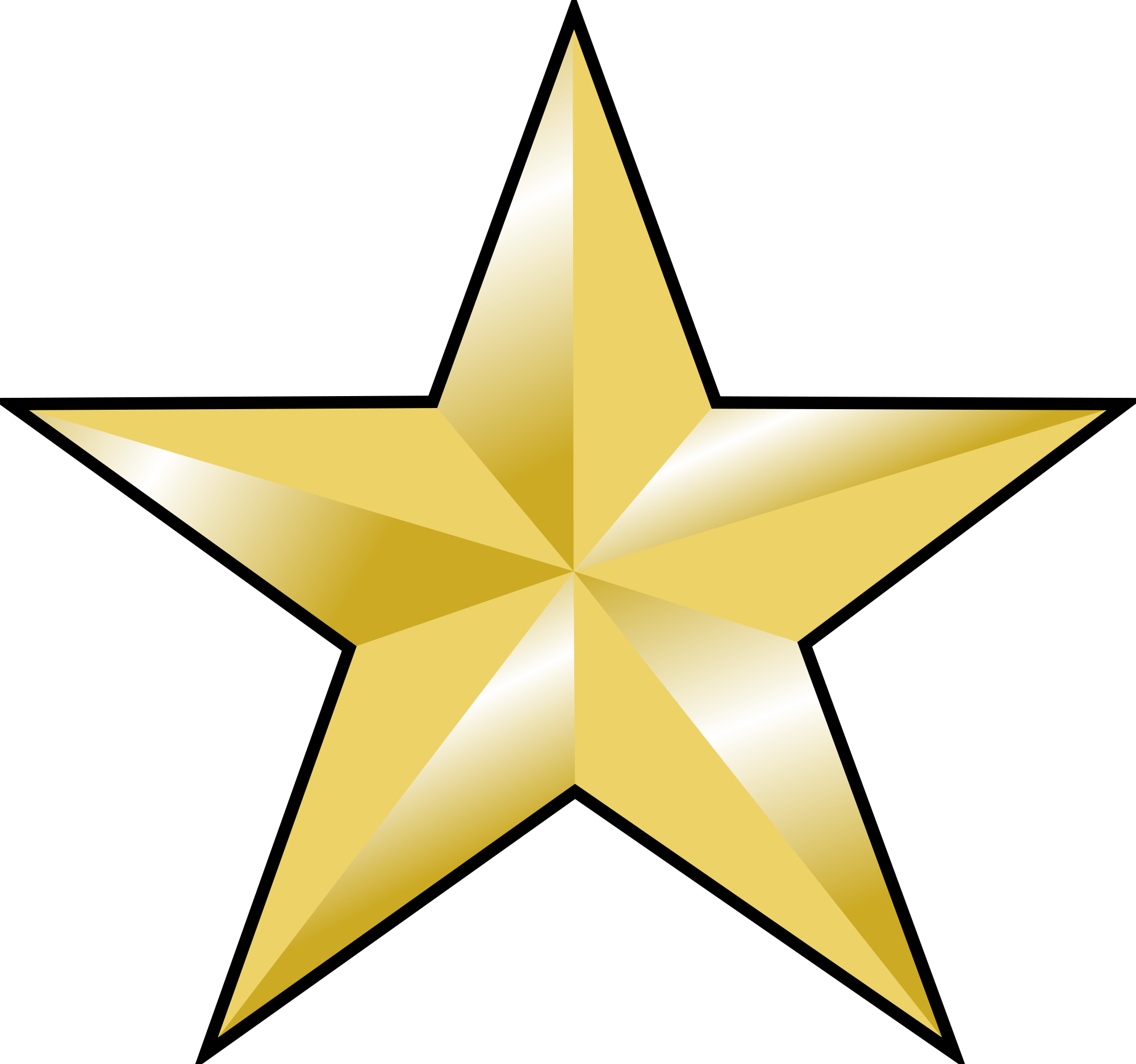 Estrellas Doradas Vector Png - General Star Png (2000x1875), Png Download