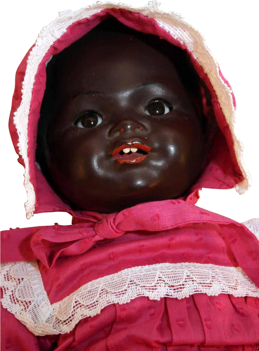 Kammer And Reinhardt Rare Black Character Painted Bisque (1172x1172), Png Download