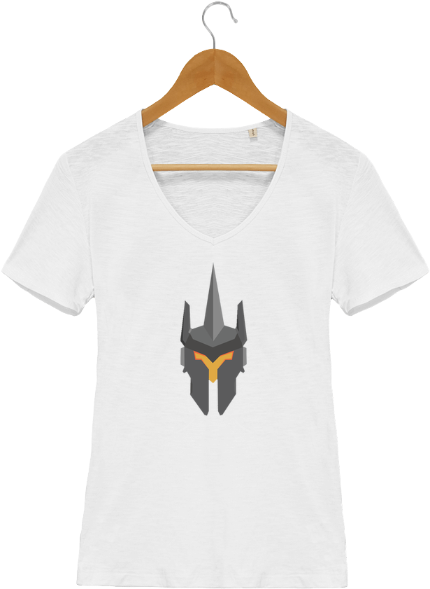 T-shirt Femme Col V Stella Chooses Reinhardt Par Lisartistaya - Tote-bag Reinhardt Par Lisartistaya (690x850), Png Download