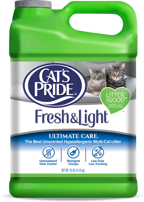 Fast Clumping And Long-lasting Odor Control - Oil Dri Ultimate Care Multi Cat Litter, Scented, 12-lbs. (600x838), Png Download