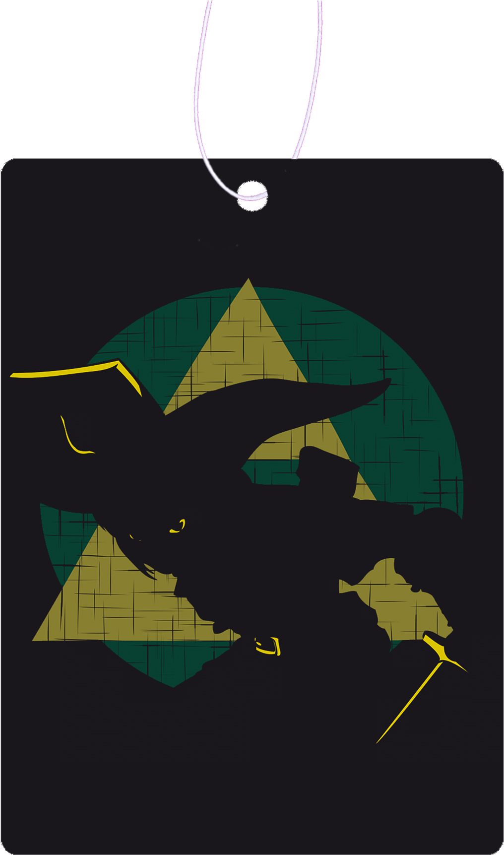 Triforce Air Freshener - The Legend Of Zelda (1800x1800), Png Download