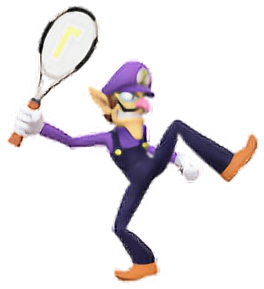 Waluigi Smashultimate Waluigi Render From Smash Bros - Super Smash Bros Ultimate Waluigi Assist Trophy (1024x1024), Png Download
