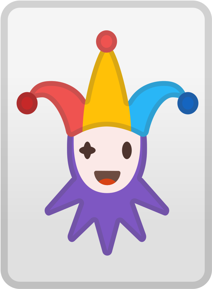 Joker Icon - Joker Karte (1024x1024), Png Download