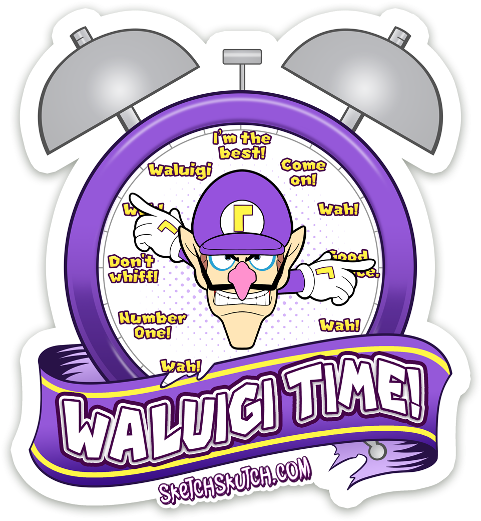 “waluigi Time Sticker Will Be Available Tomorrow In - Fc Bonbruck Bodenkirchen (1080x1080), Png Download