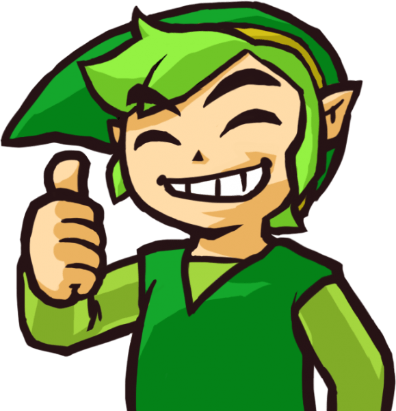 98kib, 579x600, - Zelda Triforce Heroes Emotes (579x600), Png Download