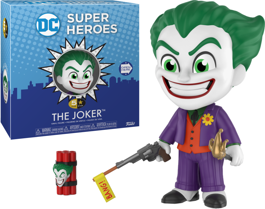 5 Star Figure Dc Joker Classic - Funko 5 Star Dc (915x721), Png Download