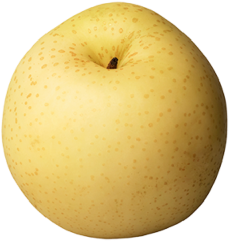 Asian Pear Png Png Free - Cross Pear And Apple (640x640), Png Download
