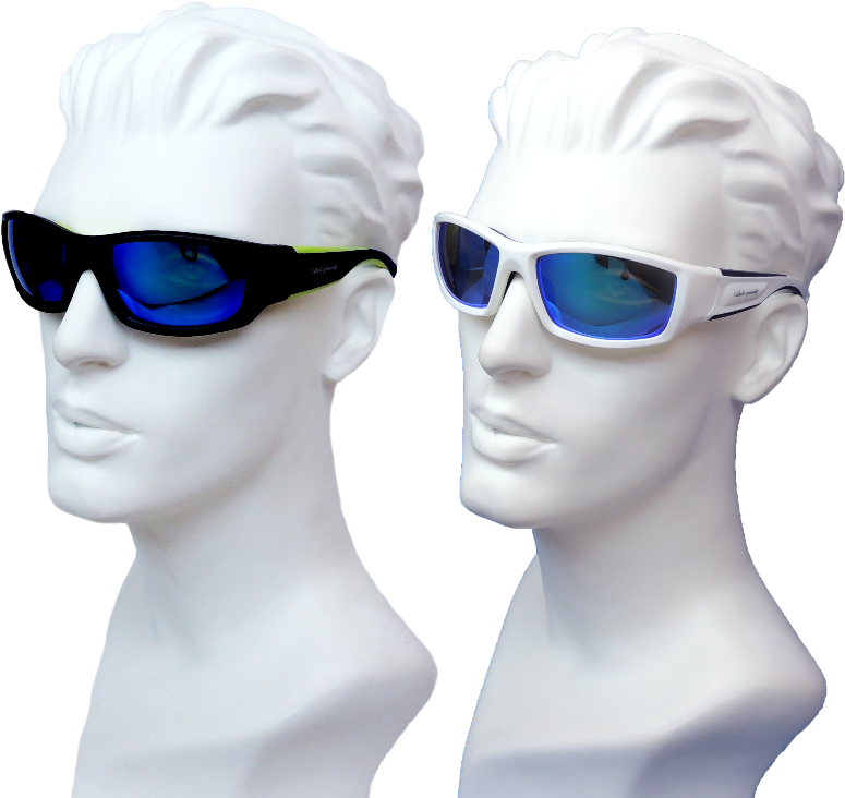 Water Sports Sunglasses-blue Color Lens (800x800), Png Download