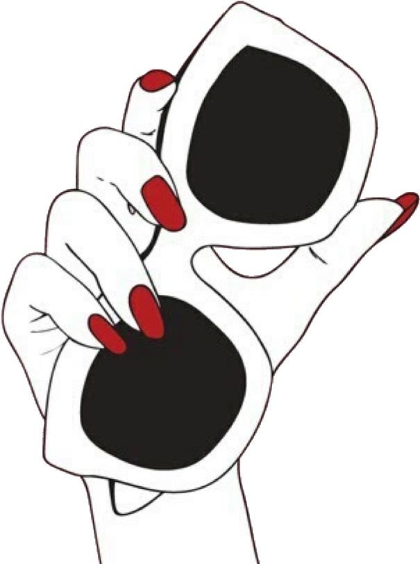Glasses Sunglasses Clout Hand White Aesthetic Whiteglas - Cute Subscribe (1281x1024), Png Download
