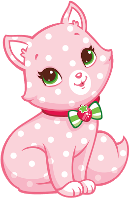 Strawberry Shortcake Cat (640x571), Png Download