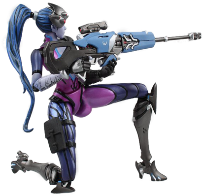 Overwatch Widowmaker Figure (580x580), Png Download