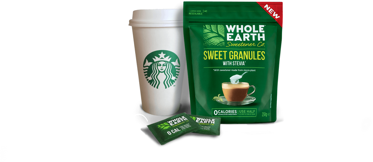 Slide - Whole Earth Sweet Granules 250g (1920x800), Png Download