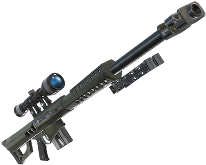 Clipart Gun Fortnite - Heavy Sniper Rifle Fortnite (800x800), Png Download