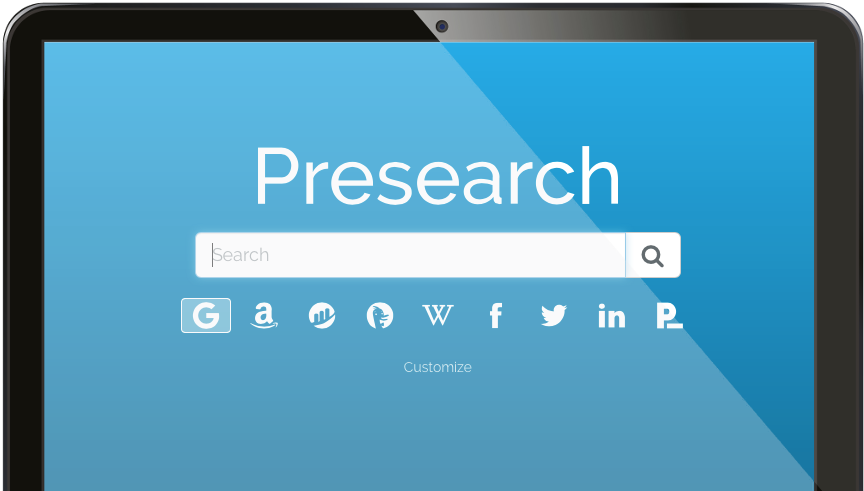 Get Paid To Search - Presearch (950x523), Png Download