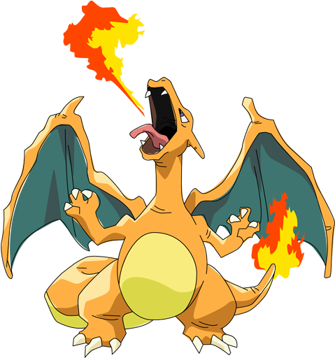 Pokemon-dragonite - Pokemon Charizard (500x666), Png Download