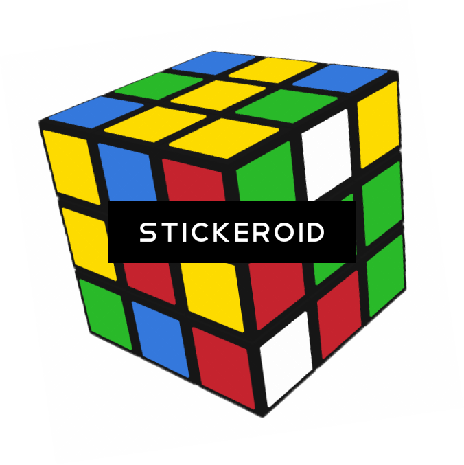 Rubik's Cube Objects Rubik's - Rubik's Cube (676x677), Png Download