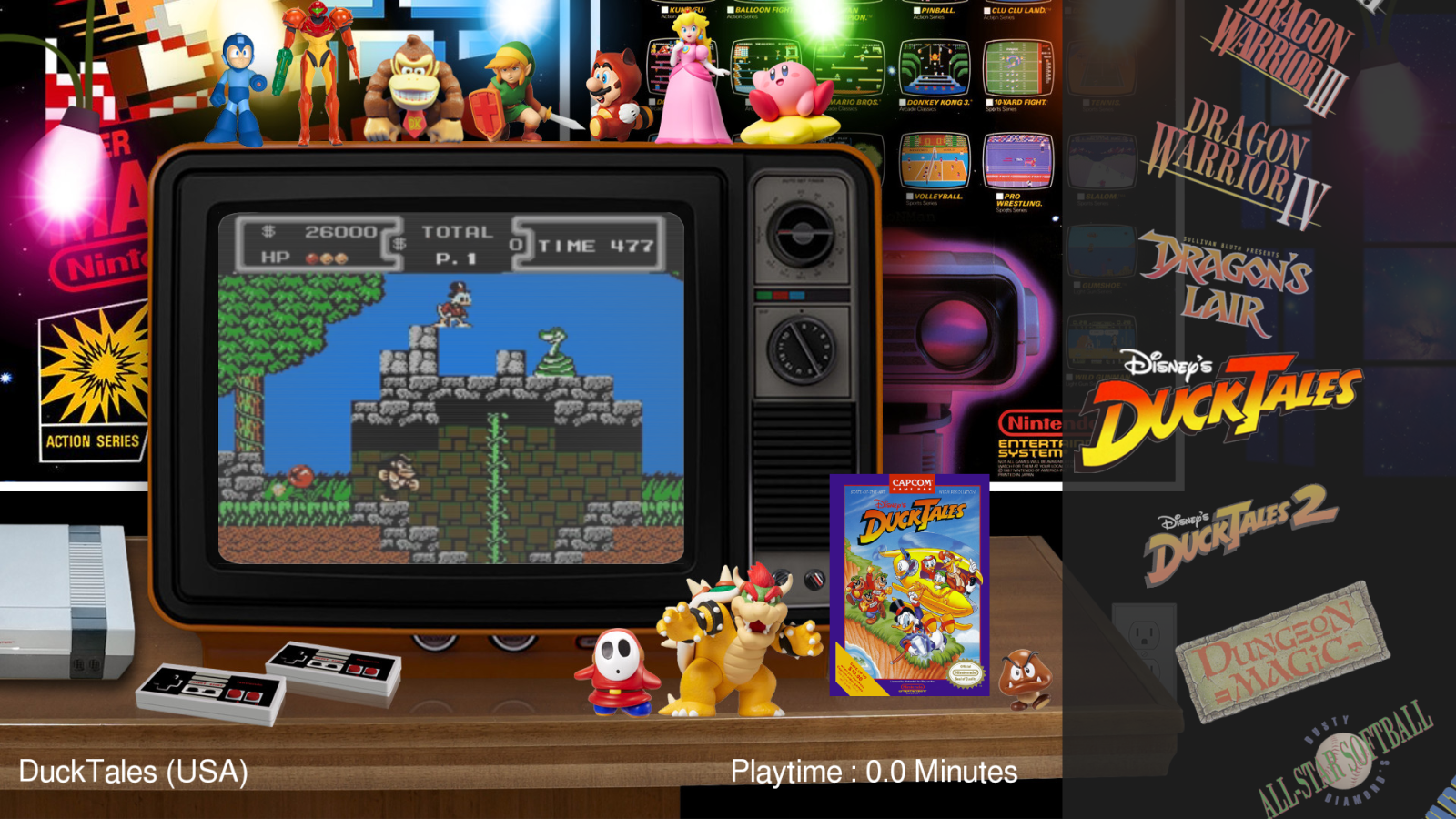 Download List Of Themes Included - Retropie Old Room Theme PNG Image with N...