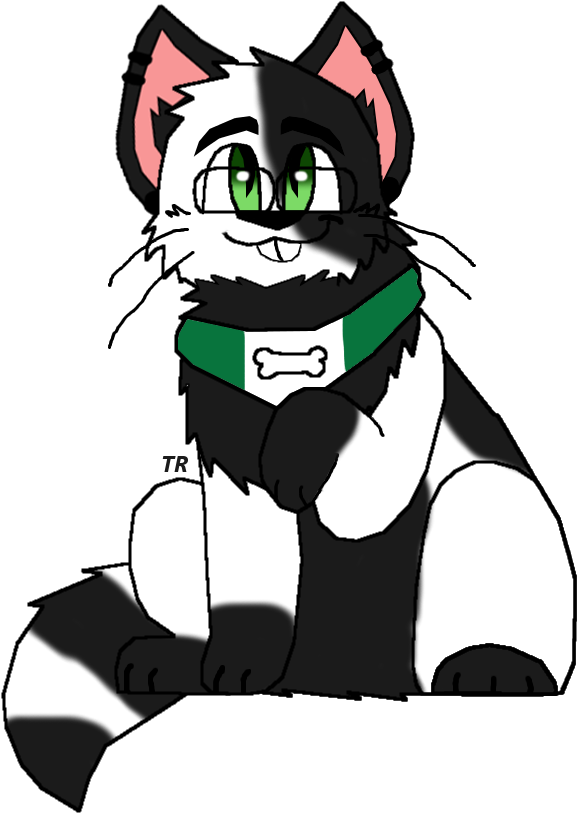 Catheter Clip Male Cat Svg Library Stock - Jade Harley Cat (606x831), Png Download