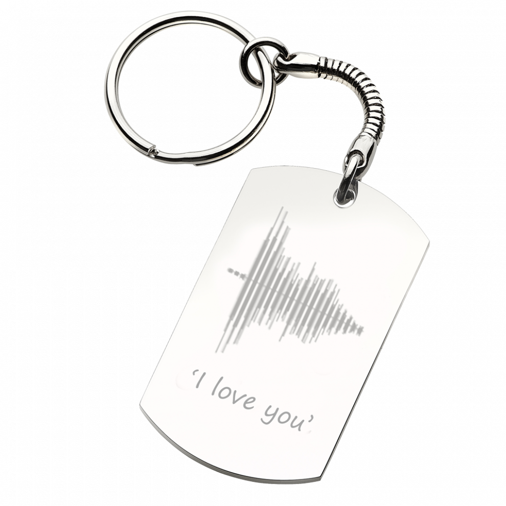 Personalised Keyring - Hand On Heart Jewellery Engraved Handprint Or Footprint (990x990), Png Download