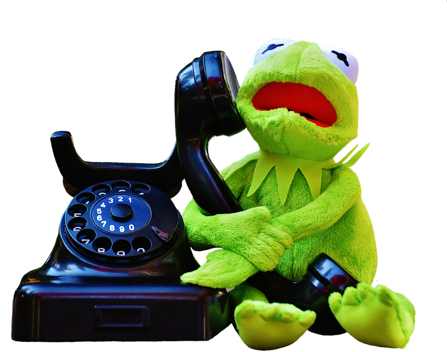 Kermit The Frog Png Kermit Frog Phone - Kermit The Frog (960x707), Png Download