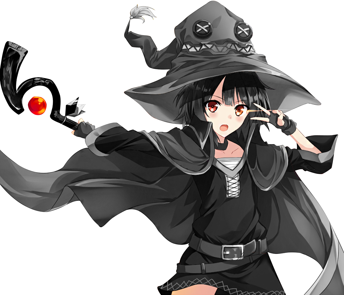 Mediamegumin - Konosuba:god’s Blessing On This Wonderful World Red (1440x1234), Png Download