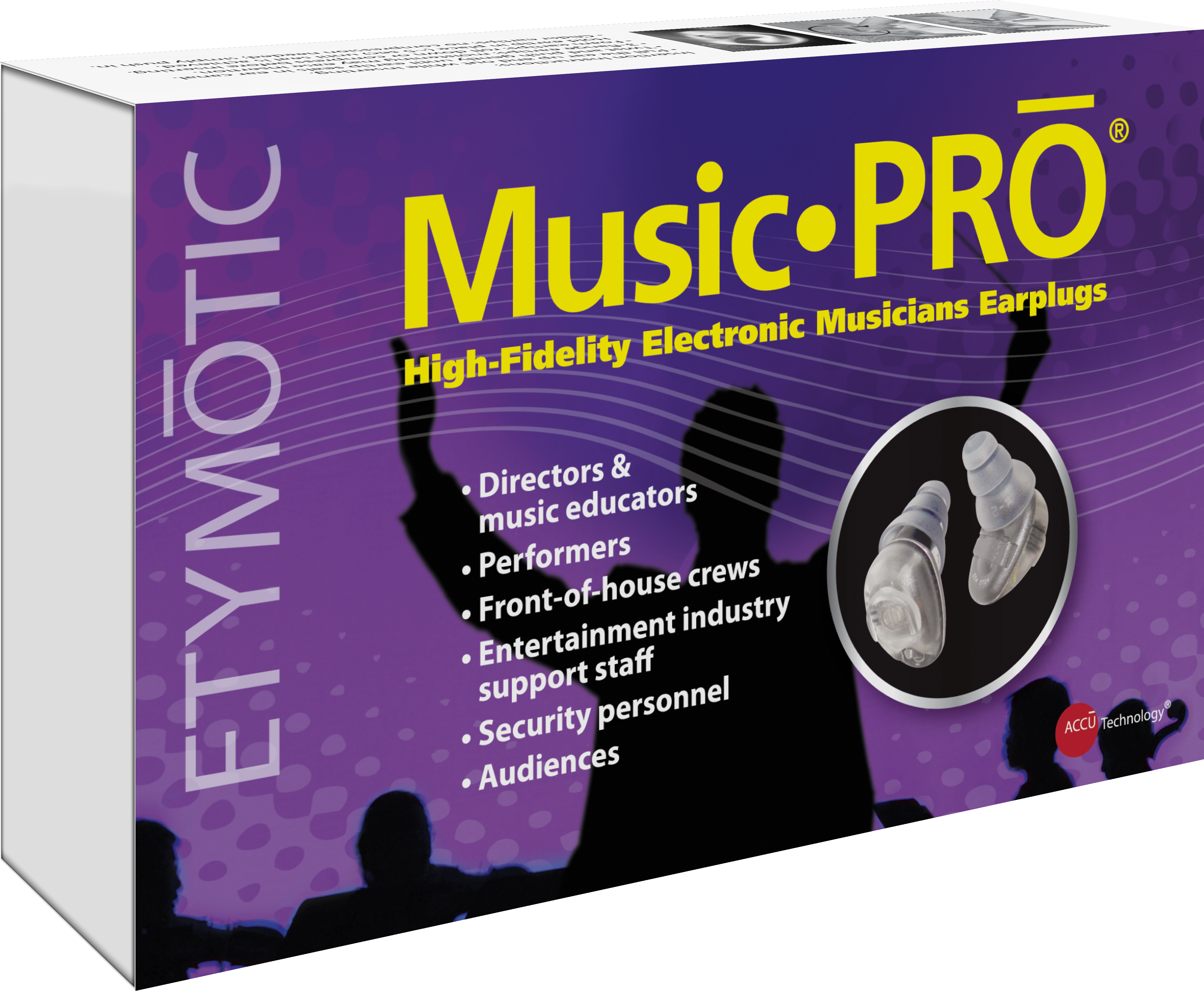 Mp915bn 3d Box Alt - Etymotic Research Musicpro 9-15 Electronic Earplug (3774x3123), Png Download