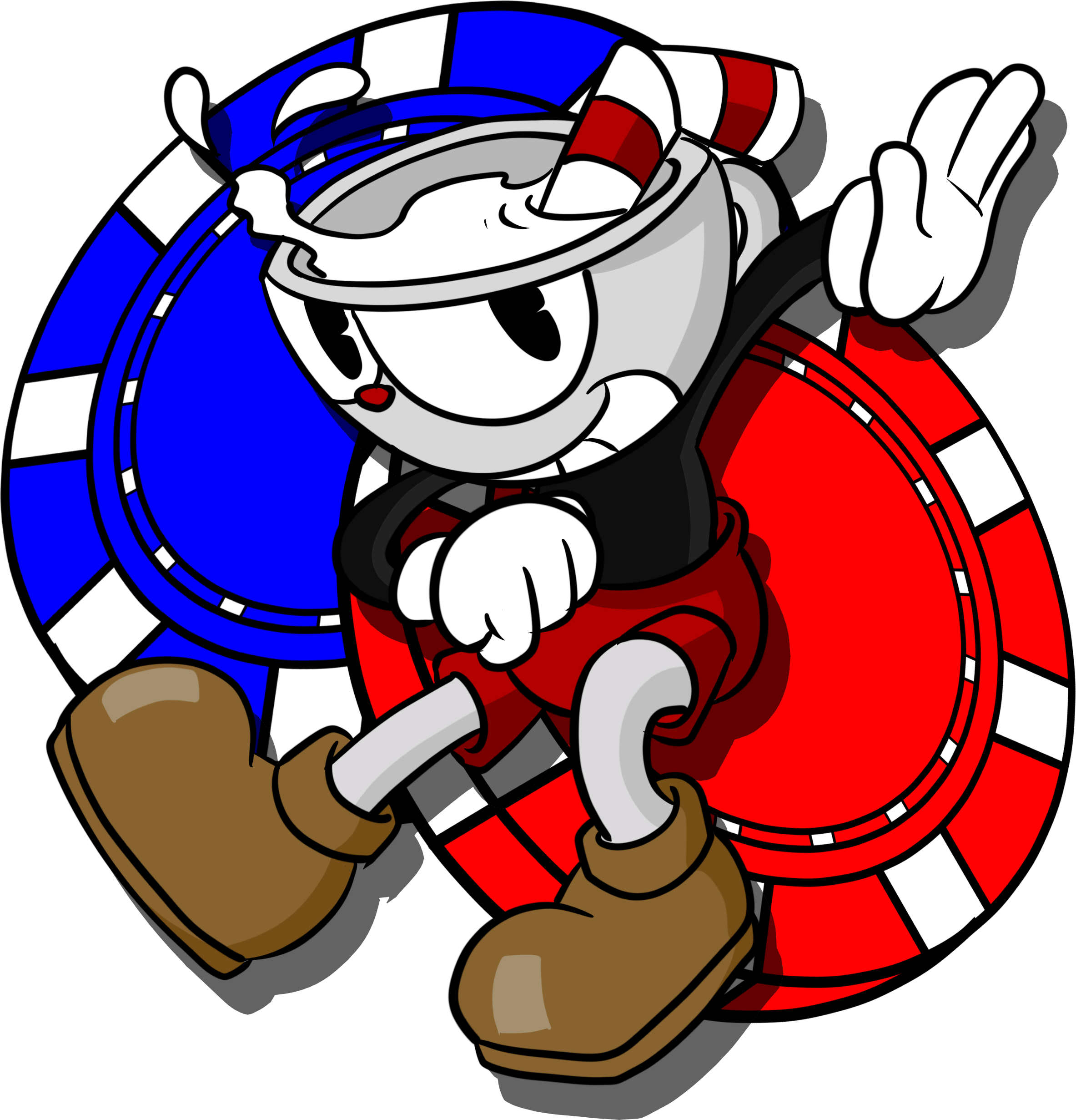 Cuphead Png (2500x2500), Png Download