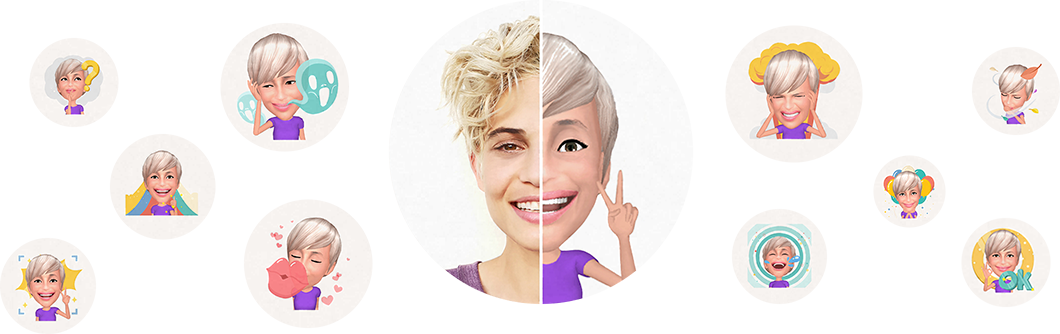 The Camera That Turns You Into An Emoji, So You're - Samsung Galaxy S9 (1060x334), Png Download