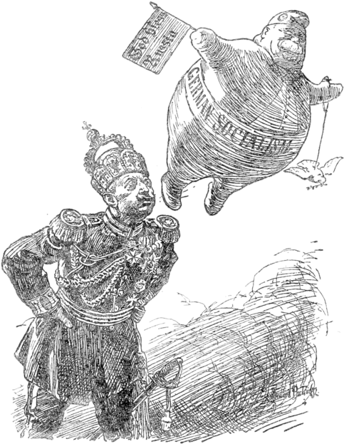 Punch's History Of The Great War P180 - Illustration (500x644), Png Download