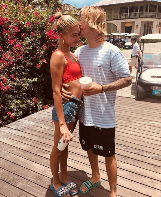Justin Bieber Fiance - Hailey Baldwin Justin Bieber Instagram (1200x630), Png Download
