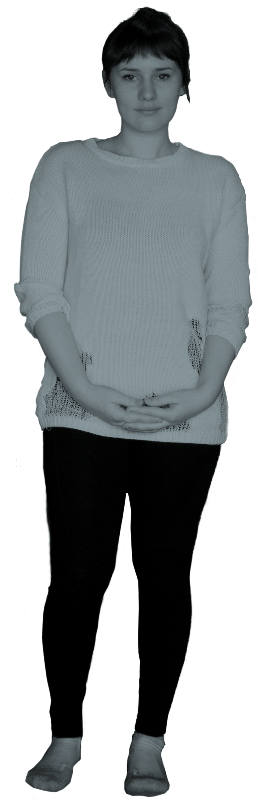 Prev - Sweater (978x2608), Png Download