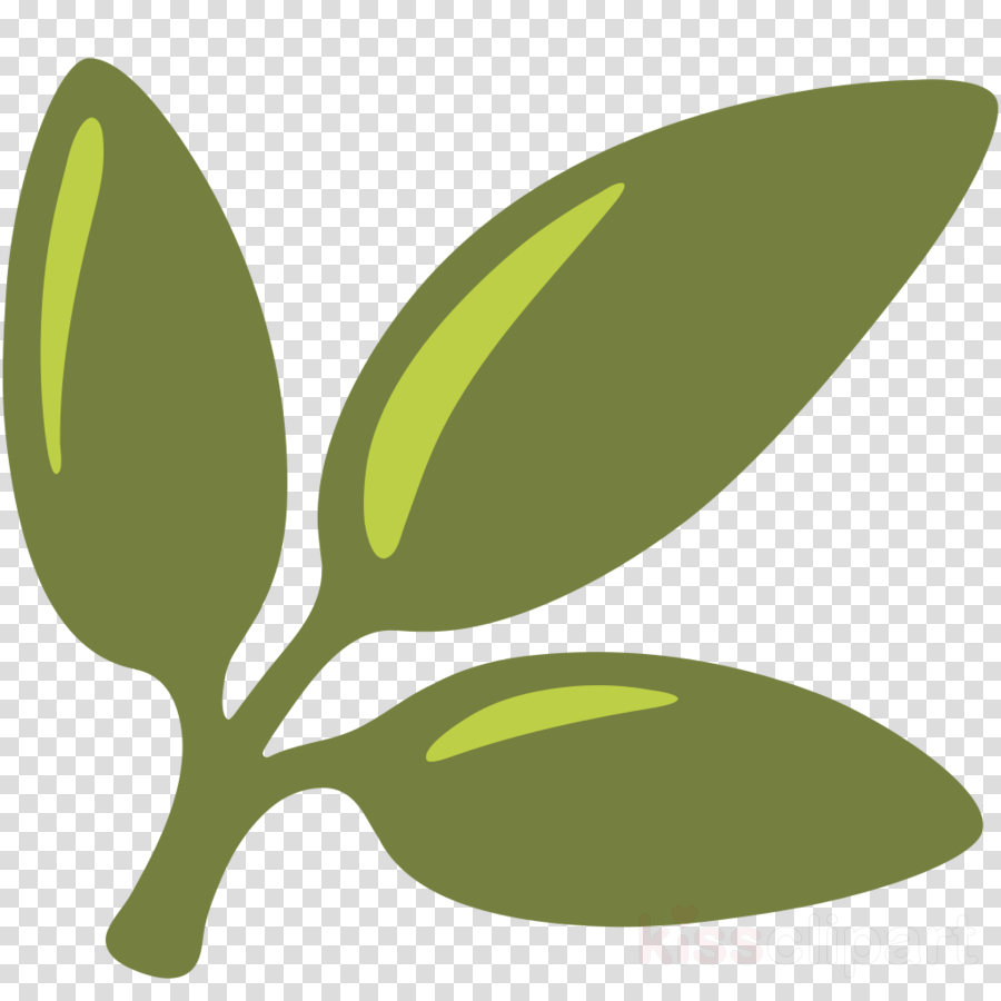 Emoji Leaftransparent Clipart Art Emoji Clip Art - Emoji Leaf Transparent (900x900), Png Download