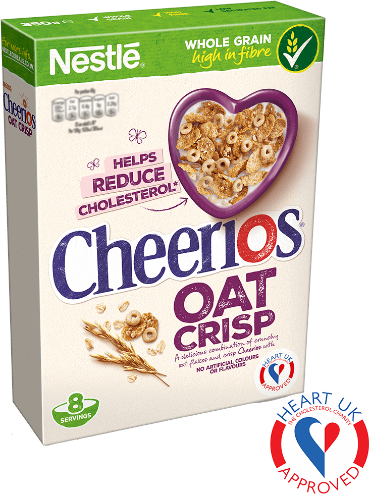 Cheerios Slogan Www - Nestle Cheerios Oat Crisp (820x1094), Png Download