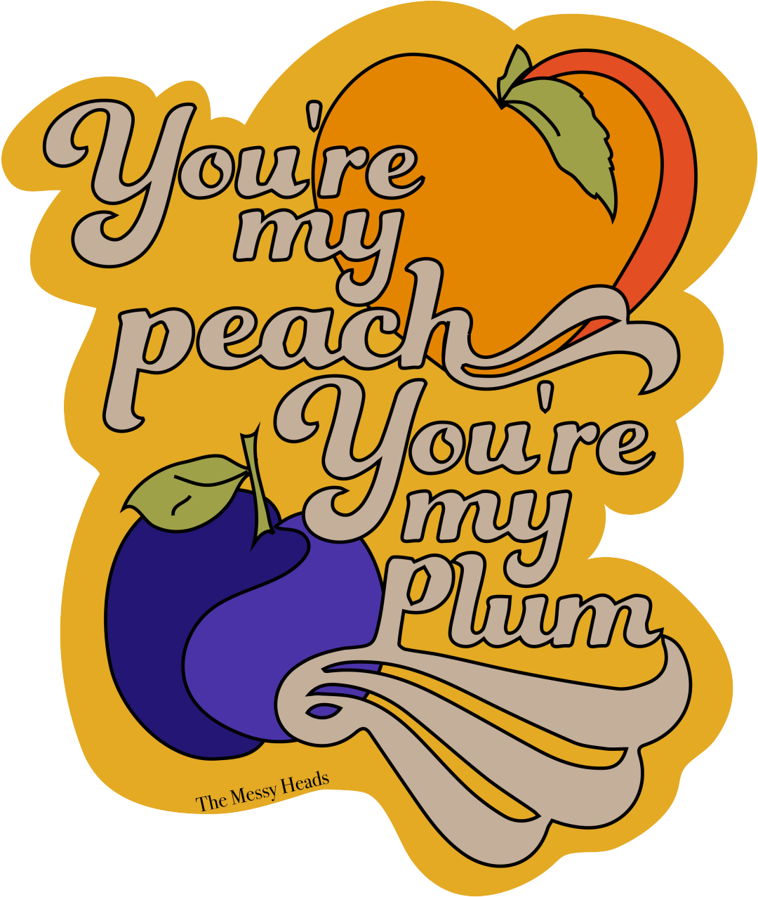 A Collection Of Stickers Designed With Happiness (1280x1280), Png Download